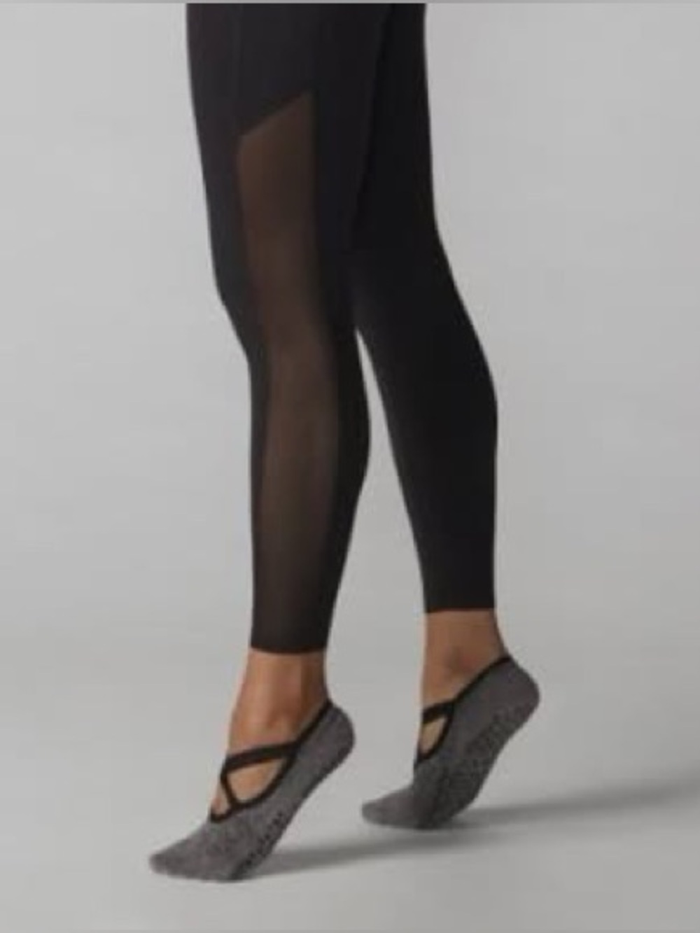 Tavi Pace 7/8 Tight | black waffle print